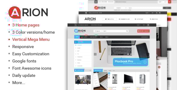Arion - Responsive Multi-purpose WordPress Theme Logo